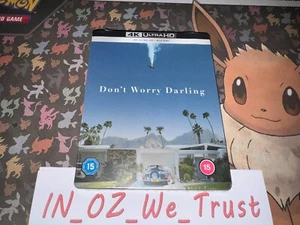 Don't Worry Darling - Limited Edition Steelbook (4K Blu-ray, 2022) - Picture 1 of 2