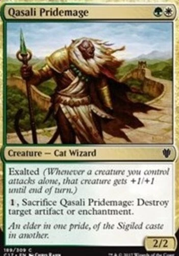 x1 Qasali Pridemage - Commander 2017 - NM - MTG - Image 1 of 1