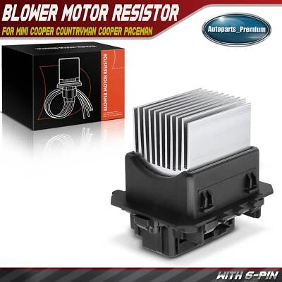 Resistencia de motor soplador de aire acondicionado para Mini Cooper 11-14 Countryman 11-16 Paceman 14-16 Foto 1 de 4