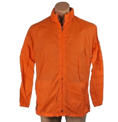 Chaqueta cortavientos REI equipo recreativo de colección años 60 naranja Inc Japón ligera M/L Foto 1 de 4