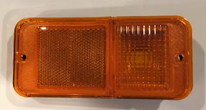 FRONT SIDE MARKER LAMP AMBER #400 FOR 68-84 GM PICKUPS/VANS WITHOUT CHROME TRIM - Picture 1 of 5
