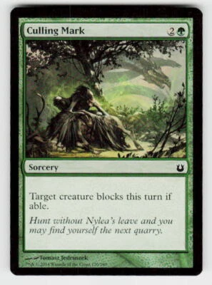 Born of the Gods #120 Culling Mark - Image 1 of 2