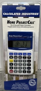 New Calculated Industries Home ProjectCalc 8510 DIY Calculator – Sealed in Pack - Picture 1 of 3
