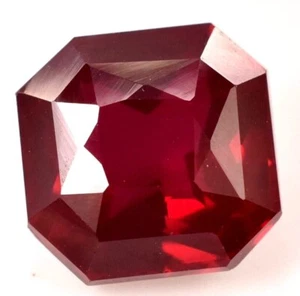 Escudero Rubí Rojo Profundo Natural 9,65 Ct AAAA+ Corte CERTIFICADO VVS Piedra Preciosa Suelta - Imagen 1 de 4