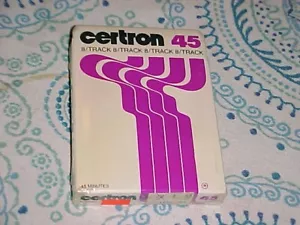Cinta de 8 pistas en blanco Certron 45 minutos ¡NUEVA! - Imagen 1 de 1