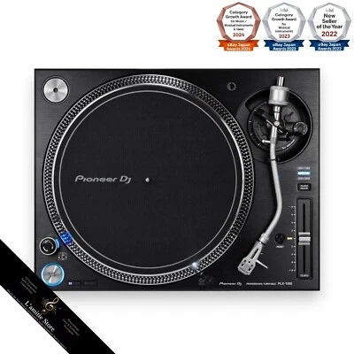 Pioneer DJ PLX-1000 Turntable Japan PLX1000 Direct Drive AC100V Black 13.1 kg - Image 1 of 4
