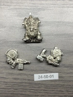 Warhammer 40k Squat in Exo Armour - Bob Olley Fantastic Miniatures Metal OOP - Image 1 of 2