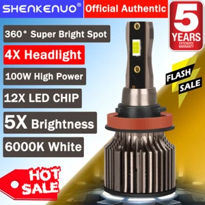 Combo 6000K LED faro bombilla haz alto bajo Q7 para Nissan Sentra 2013-2018 2019 - Imagen 1 de 18