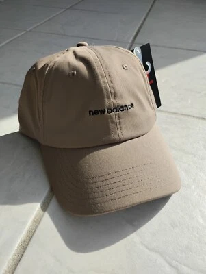 New Balance Sombrero Ajustable Tostado Marrón Claro Nuevo Foto 1 de 4