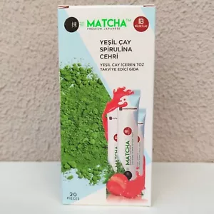 20 sobres quemador antioxidante de desintoxicación japonés Matcha Premium té verde natural - Imagen 1 de 4