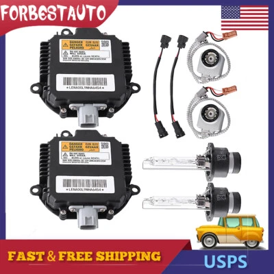 2X HID Xenon Headlight Ballast For Infiniti QX56 2004-2013 JX35 Q45 2004-2006 US Foto 1 de 4
