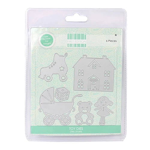 First Edition Dies - TOY DIES Set of 6 Dies FEDIE067 - Image 1 of 1