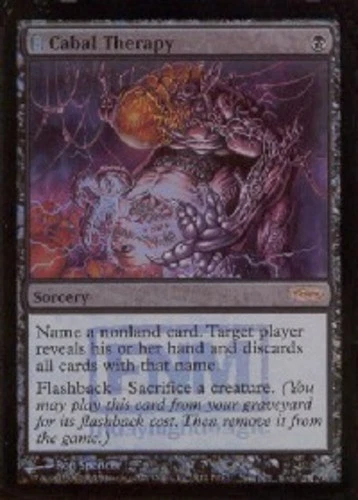Light Play x 1 Cabal Therapy - FNM 05/05 Magic Promos - FOIL - Image 1 of 1