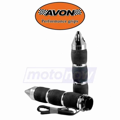 Avon Grips Air Cushioned Spike Heated Grips for 2009 Suzuki C50 Boulevard SE zn Foto 1 de 4