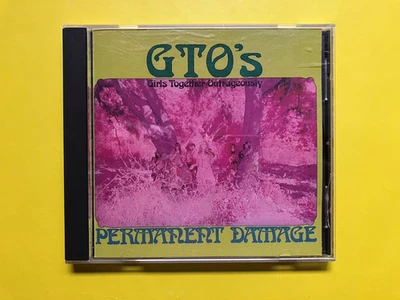 Компакт-диск GTO's Permanent Damage 1989 Фрэнк Заппа Джефф Бек [Enigma Retro] - Изображение 1 из 2