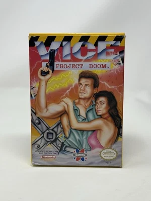 Refurbished Vice Project Doom Nintendo NES Complete CIB w All Inserts Excellent - Image 1 of 4