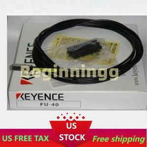 New KEYENCE FU-40 Reflective Fiber Optic Sensor US Free TAX - Picture 1 of 9