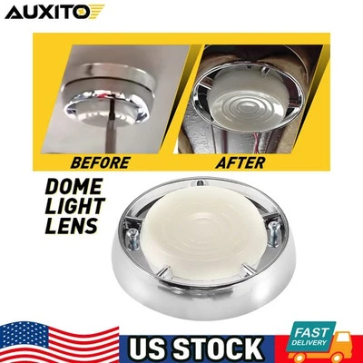 Bisel y lente de lámpara de luz domo para Ford Mustang 1967-1970, Falcon 1961-1965 y más Foto 1 de 4