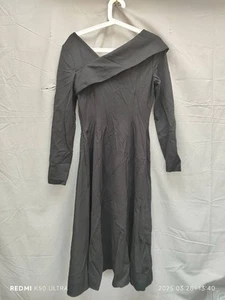 New LK Bennet Black Off Shoulder Dress Size UK 10 - Picture 1 of 3
