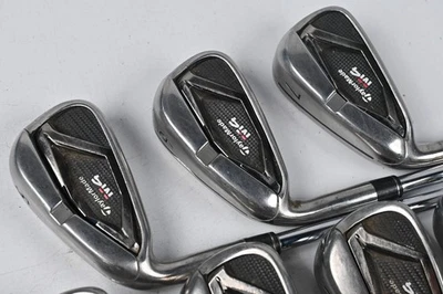 Left Hand Taylormade M4 Irons / 5-PW+GW / Regular Flex KBS MAX 85 Shafts - Image 1 of 4