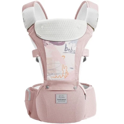 Portabebés Bebamour Certificado de Seguridad Asiento de Cadera Portabebés Recién Nacido a Niño Pequeño Foto 1 de 4