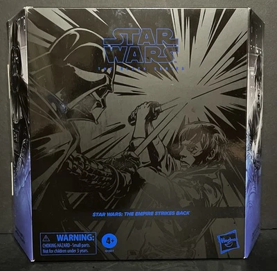 SERIE NEGRA STAR WARS DARTH VADER & LUKE SKYWALKER ESB CONJUNTO EXCLUSIVO CAJA DEFECTUOSA Foto 1 de 4