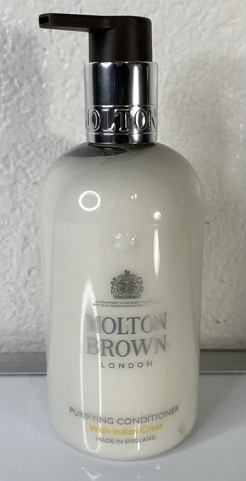 Condicionador purificador Molton Brown com agrião indiano 10 fl oz com bomba novo - Imagem 1 de 3