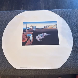 Vintage Salvador Dali Museum of Modern Art Print "The Persistence Of Memory” - Picture 1 of 17