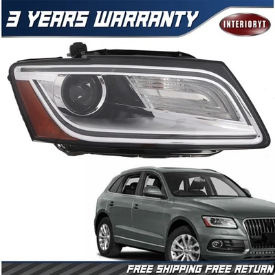 Faro proyector lado derecho para Audi Q5 LED DRL 2013-2017 NO AFS xenón HID Foto 1 de 4