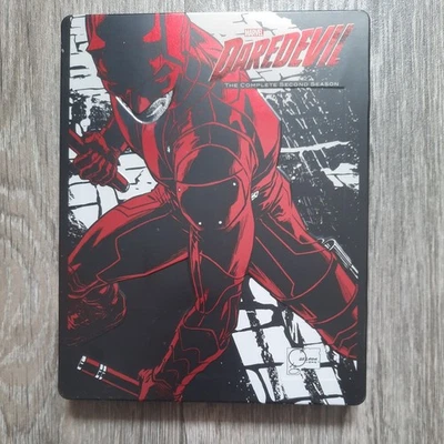 DAREDEVIL : THE COMPLETE SECOND SEASON - UK EXCLUSIVE BLU RAY STEELBOOK  - Image 1 of 3