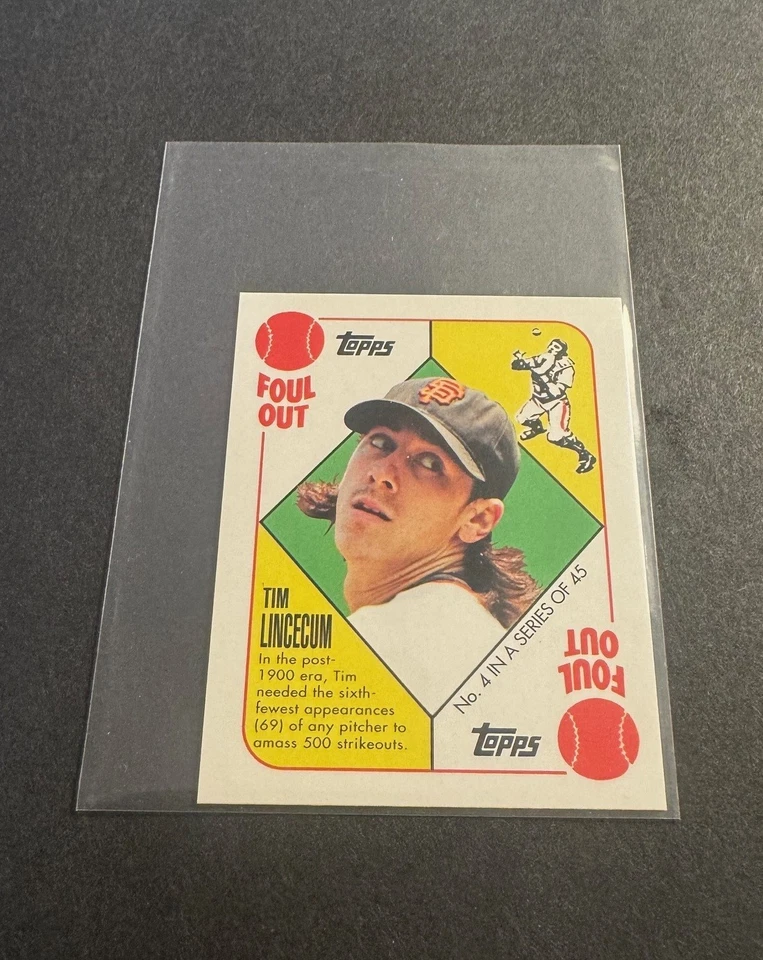 TIM LINCECUM 2010 Topps 1951 Blue Back #4 - Image 1 of 1