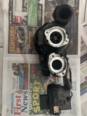 Turbocompressor VOLKSWAGEN TOUAREG, PHAETON V10 TDi 07Z145873H com atuador - Imagem 1 de 4