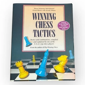 Winning Chess Tactics by Yasser Seirawan (1992 Microsoft Press PB) - Foto 1 di 3