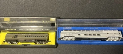 Bachmann N Scale #4 Santa Fe Lot Of 2 5654 & 5623 C-5 85’ & 65’ - Image 1 of 3