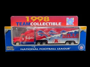 Vintage Buffalo Bills Truck Trailer NFL Football 1998 Team Collectible Matchbox - Picture 1 of 6