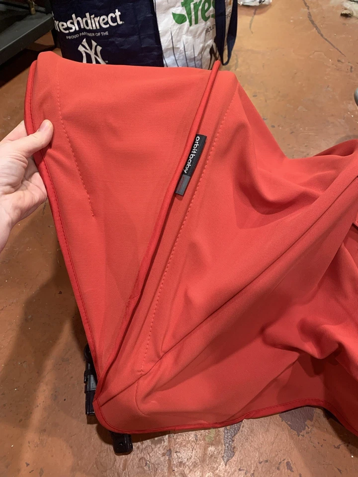 Orbit Baby Stroller Canopy in red and burgundy New in box - Image 1 of 4