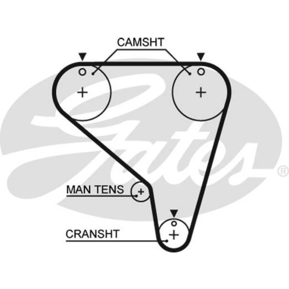 GATES Courroie De Distribution Pour Suzuki Swift II Hayon 1.3 GTI - Photo 1/1