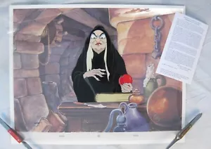 Strega Biancaneve Edizione Limitata Cel 115/500 Cattivi Disney Come Nuova - Foto 1 di 5