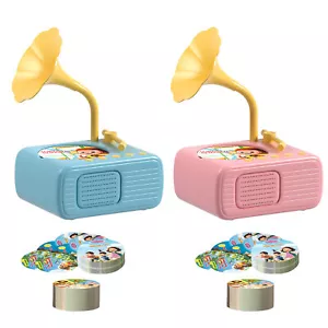 1Pc Music Kids Toy Phonograph Gift,Classic Record Player Set With 96 Audio Cards - Picture 1 of 12