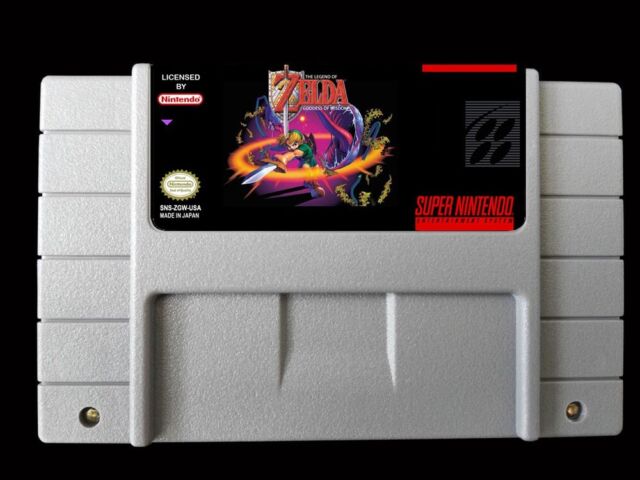 Original The Legend of Zelda for NES ported as a native SNES game