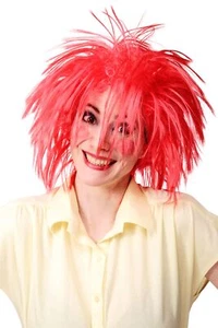 Wig Carnival Red Wild Shaggy Goblin WIG027-PC13 - Picture 1 of 5