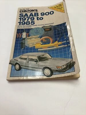 Manual de reparación Chilton Saab 900 1979-1985 7572 todos los modelos estadounidenses y canadienses usados Foto 1 de 4