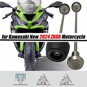 ZX6R Front Rear Wheel Fork Slider Protector For Kawasaki Ninja ZX-6R ZX6R 2024 - Picture 1 of 5