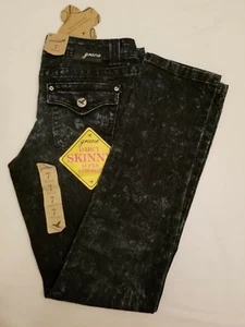 Jeans donna GRANE Darcy skinny vita super bassa taglia 7 reg lavaggio indaco cucitura interna 32" - Foto 1 di 9