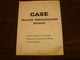 CASE TRTACTOR DEMONSTRATION SALES BROCHURE MANUAL CATALOG CF1915 CASE TRTACTOR DEMONSTRATION SALES BROCHURE MANUAL CATALOG CF1915