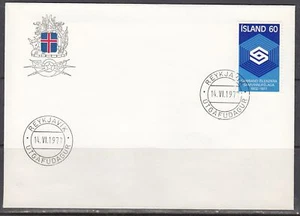 Iceland Scott 501 FDC - Icelandic Cooperative Societies - Picture 1 of 1