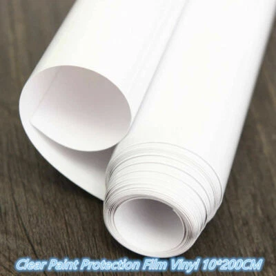 Película protectora de pintura transparente para carrocería de automóvil envoltura de vinilo protector antiarañazos 10 * 200 cm Foto 1 de 4