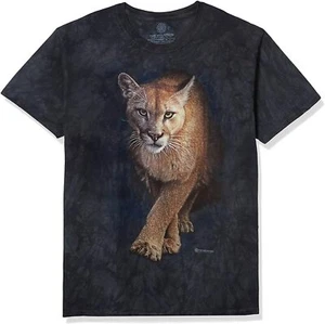 The Mountain Puma Mountain Lion Cougar Emergence Predator Adult T-Shirt S-5X - Picture 1 of 6