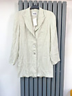 Bnwt new Wallis stunning light green long line blazer jacket size 10