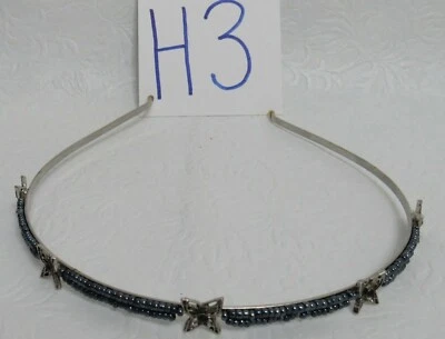 Diadema metálica mariposa con cuentas nueva Foto 1 de 4